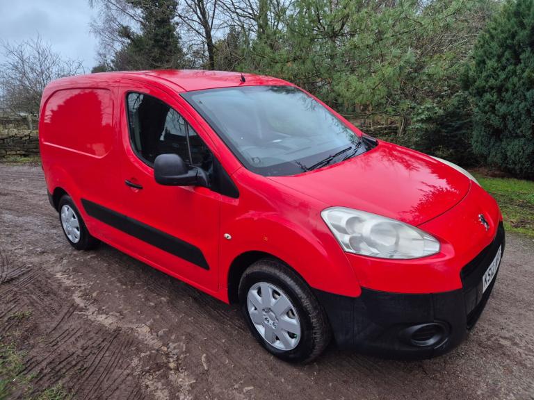 2012 Peugeot Partner 625 S 1.6 HDi 75 Van DIRECT ROYAL MAIL NO VAT PANEL VAN Diesel Manual