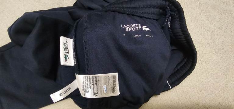 Brand new Lacoste childrens joggers