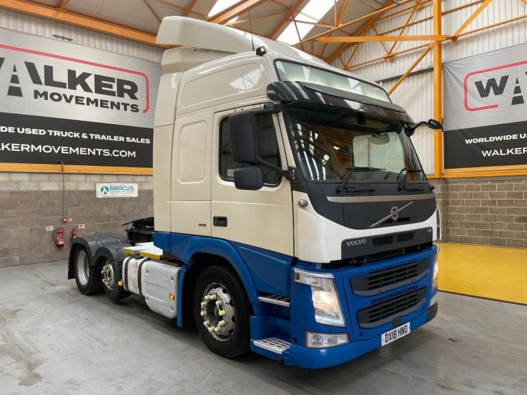 VOLVO FM 450 GLOBETROTTER *EURO 6* LOW RIDE 6X2 TRACTOR UNIT – 2018 – DX18 HNO