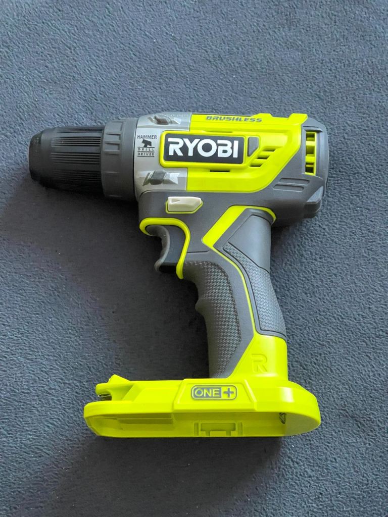 Ryobi R18PD5 Brushless Cordless Combi Drill (Bare Tool) – Very Good Condition