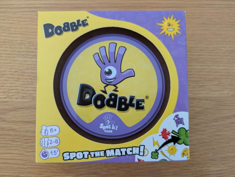 DOBBLE GAME BRAND NEW 6+ SEALED 5 GAMES IN 1