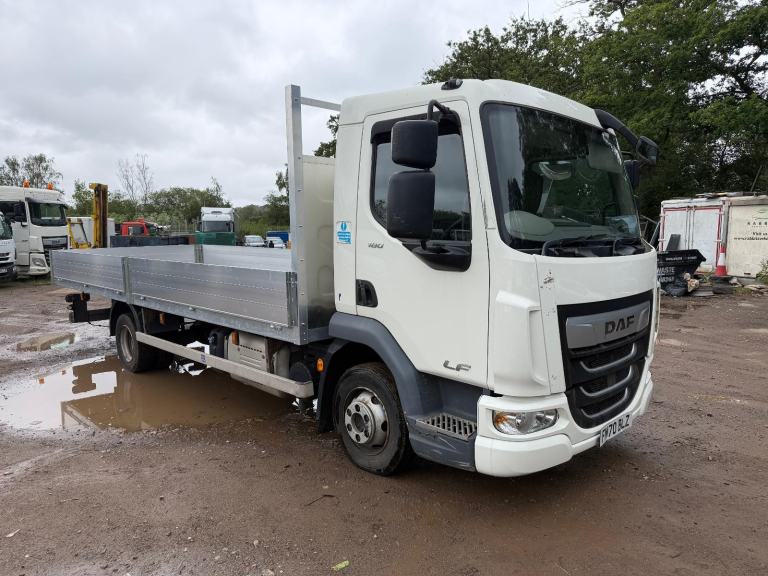 DAF TRUCKS LF180 2020 70 EURO 6 7.5 ton 21’2 DROPSIDE truck auto 1 owner 
