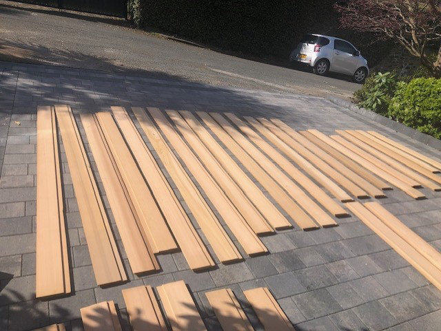Western Red Cedar Select Premium Grain Cladding