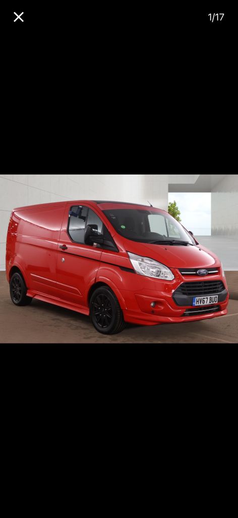 2017 Ford Transit Custom 2.0 TDCi 170ps Low Roof Trend Colour Edition Van PANEL VAN Diesel Manual