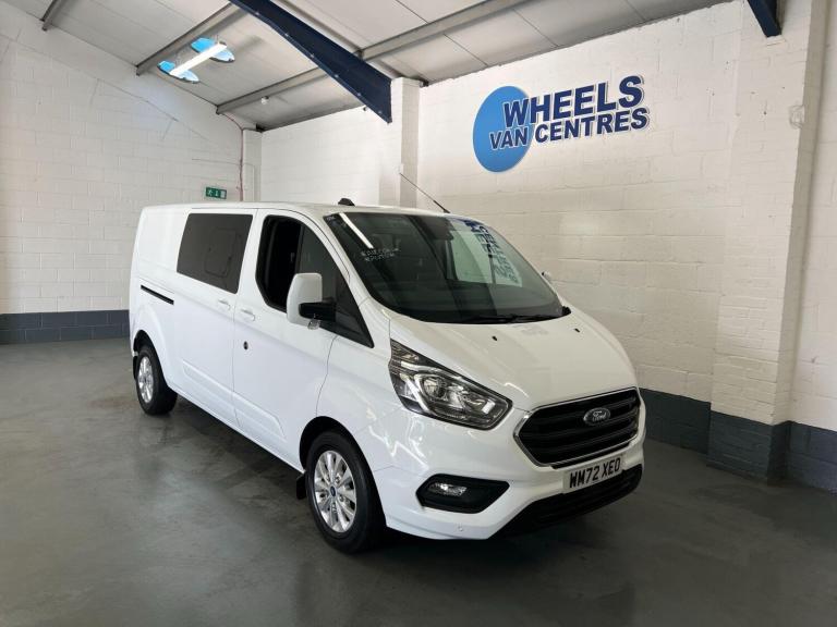 2023 Ford Transit Custom 2.0 320 EcoBlue Limited Crew Van Auto L2 H1 Euro 6 5dr Combi Van Diesel ...