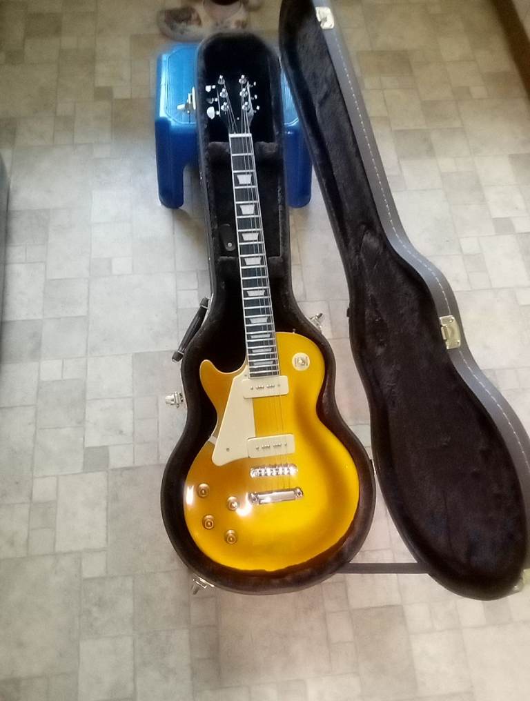 Artist lp59 Gold Top Left Handed 