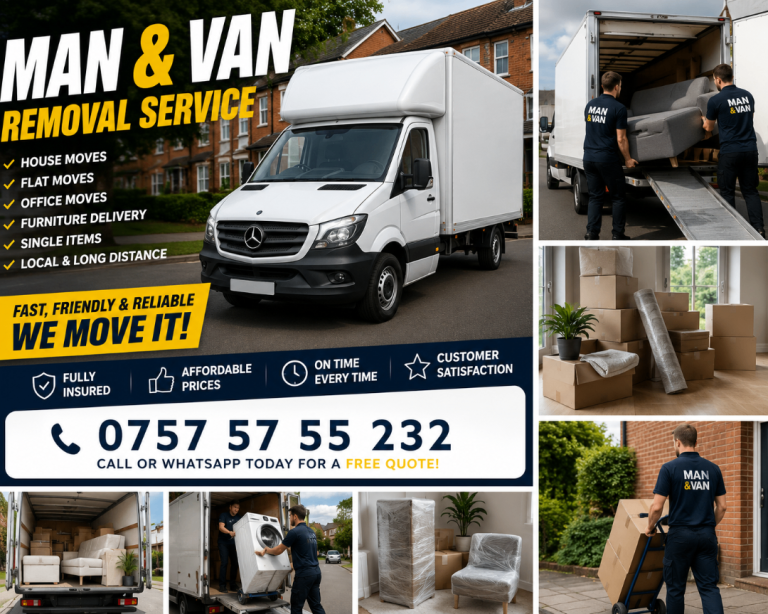 Man and Van, best rate Removals, House/ Flat  removals, rubbish removal, bike removals.