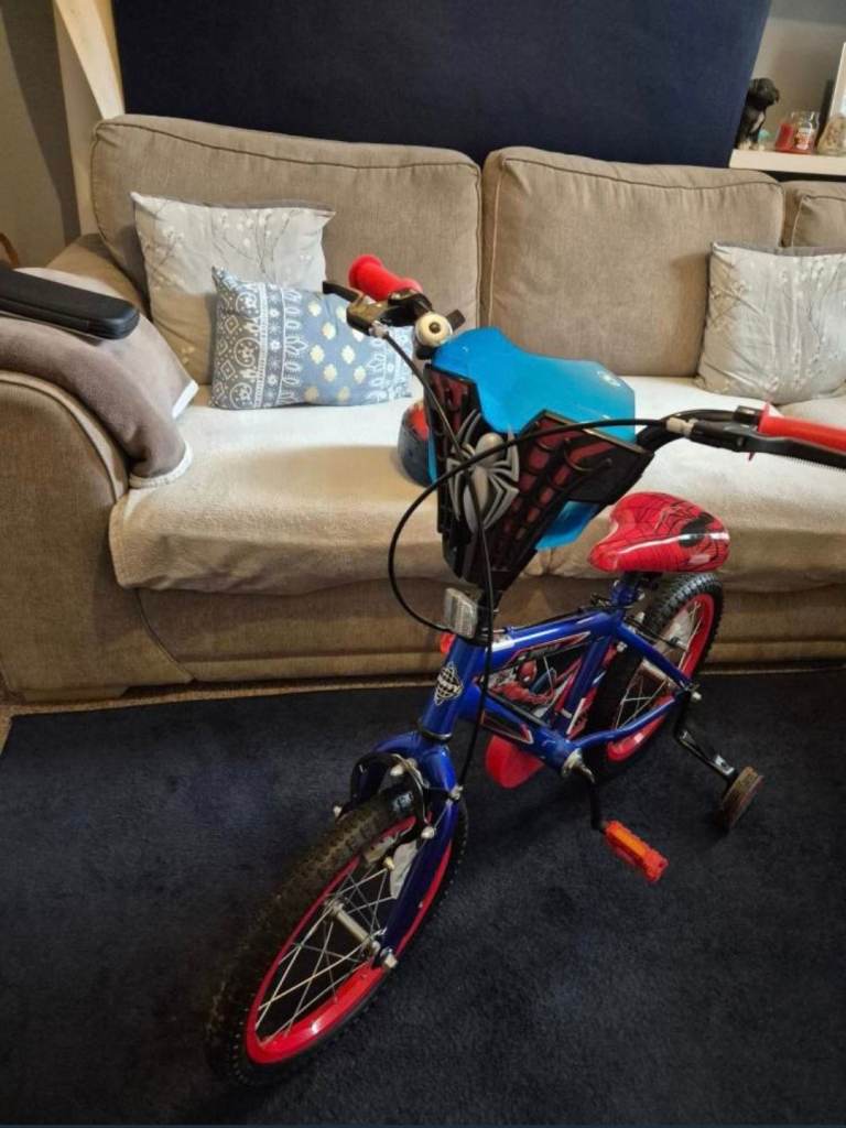 Huffy Spiderman 16" Kids Bike