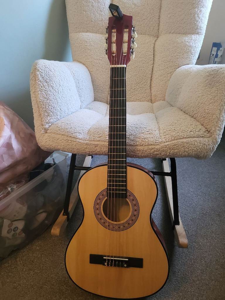 Acoustic Guitar with Tuner - Great for Beginners