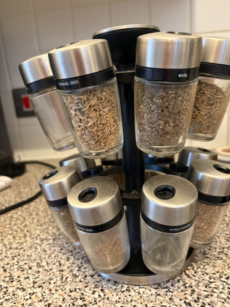 Rotating Spice Rack