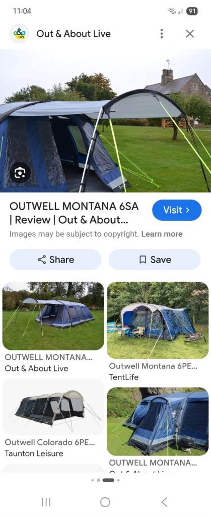 Outwell montana canopy 