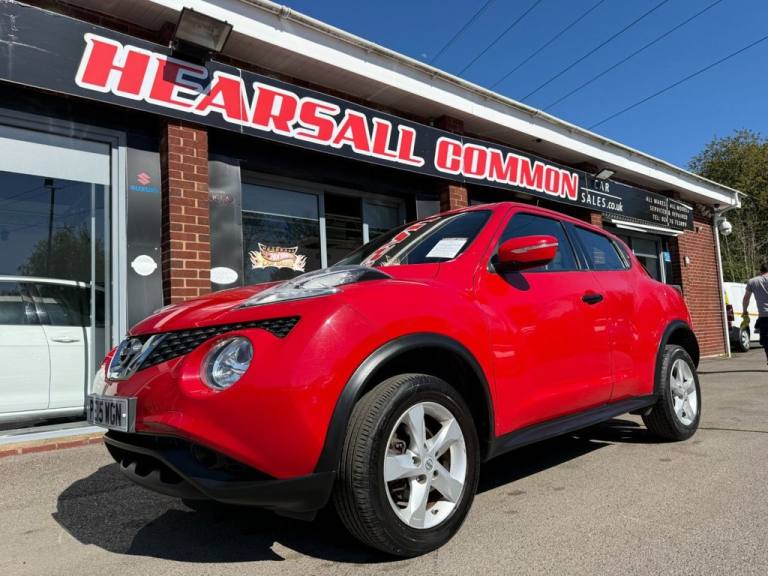 2015 15 NISSAN JUKE 1.6 VISIA SUV 5DR PETROL MANUAL EURO 5 (94 PS)  12M MOTS/H