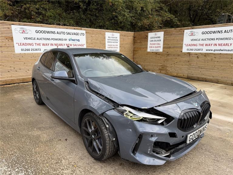 2024 BMW 118I M SPORT 1.5T AUTO DAMAGED REPAIRABLE SALVAGE 