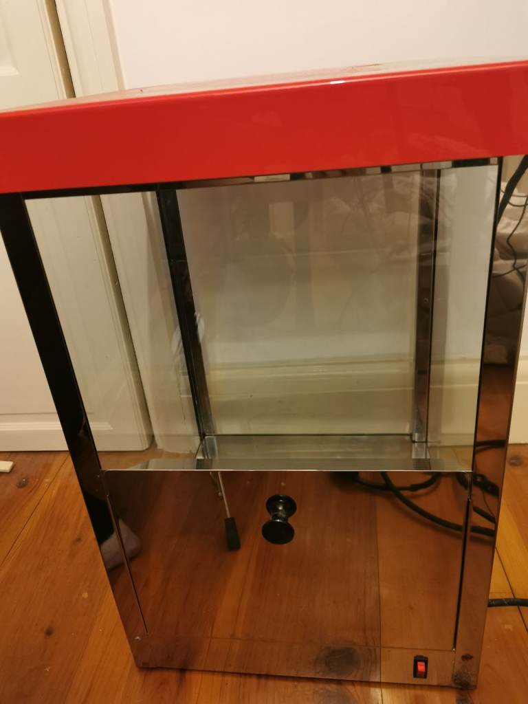 Popcorn/nacho display unit with light 