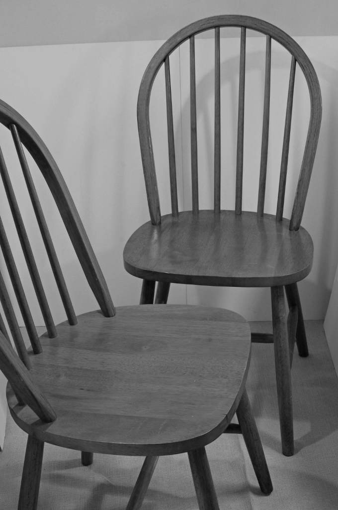 image for Julian Bowen Spindle Back Chairs