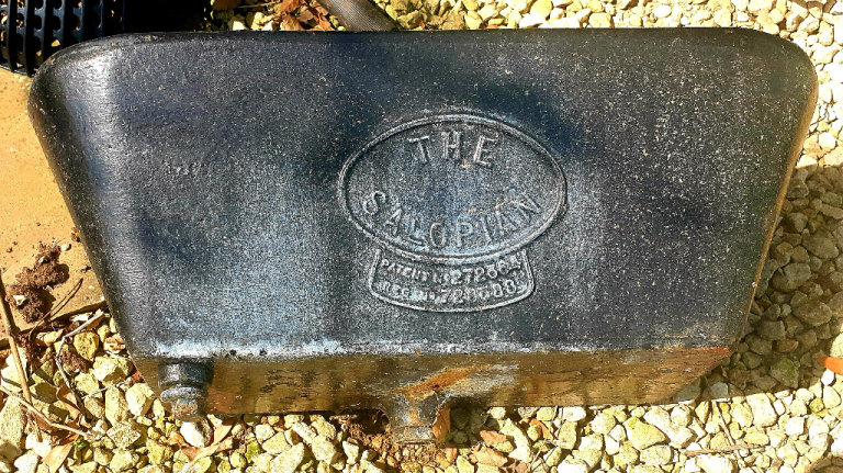 image for Antique Cast Iron Cistern, Planter