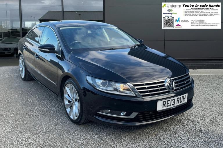 2013 Volkswagen CC 2.0 TDI BlueMotion Tech GT 4dr COUPE Diesel Manual