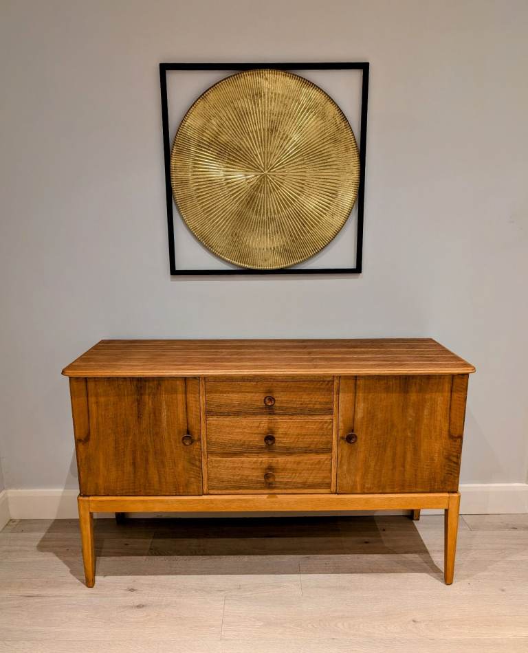 Gordon Russell Mid-century Walnut & Beech Sideboard