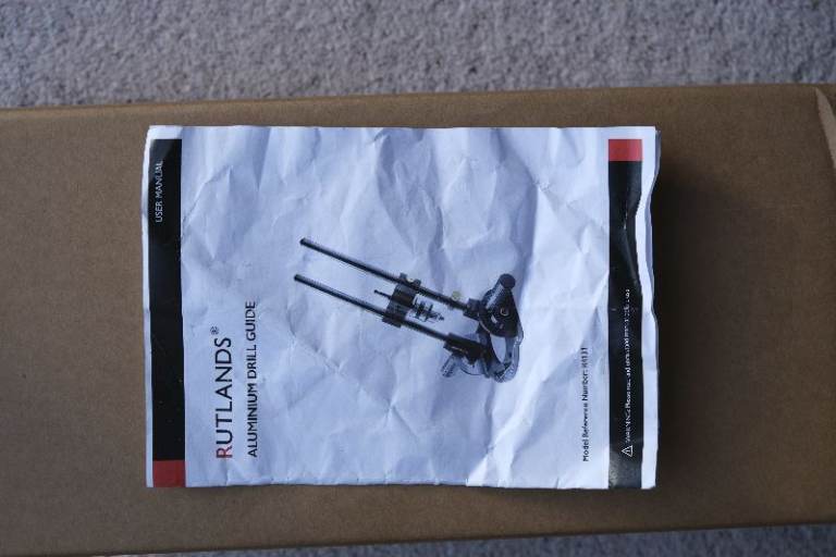 Rutland aluminium Drill Guide 