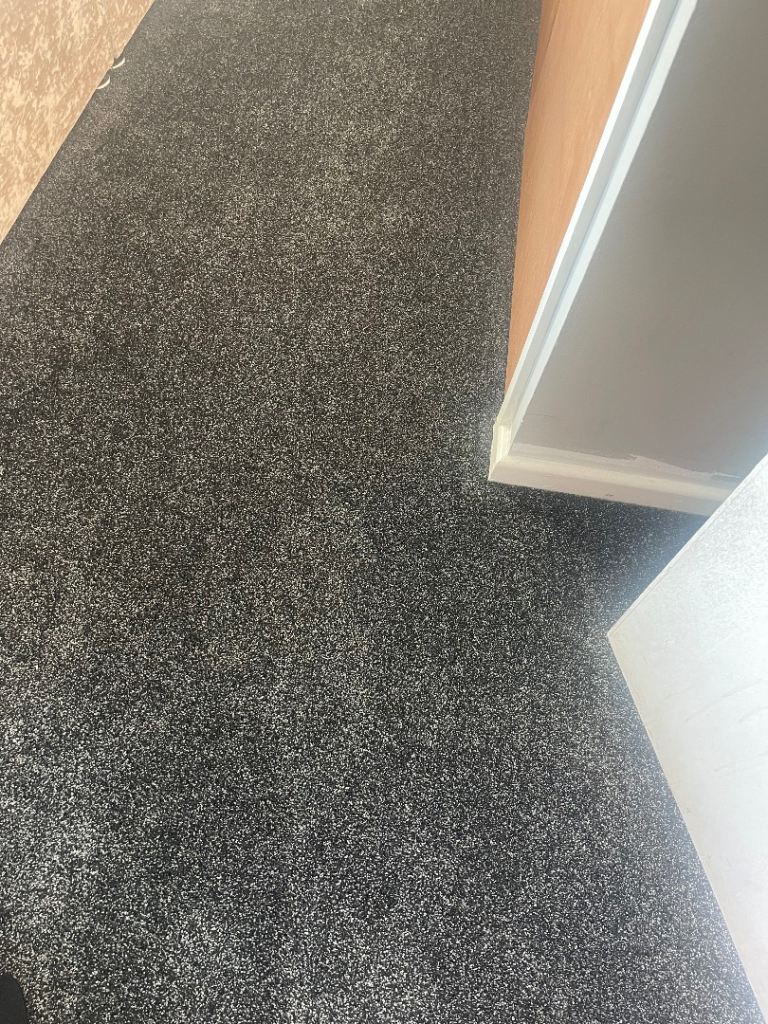 Grey/black carpet 