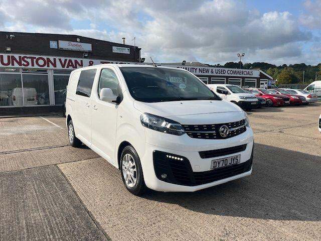 2020 Vauxhall Vivaro 3100 2.0d 120PS Sportive H1 D/Cab PANEL VAN DIESEL Manual
