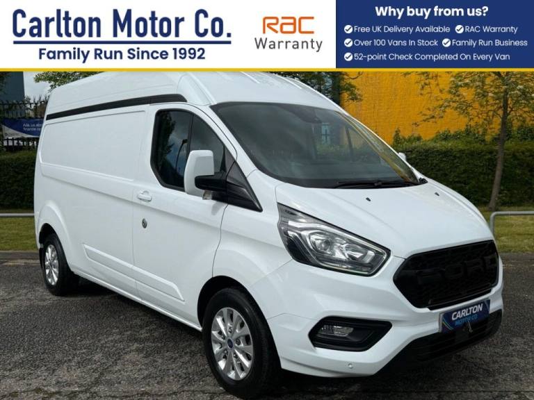 2021 Ford Transit Custom 2.0 300 EcoBlue Limited Panel Van 5dr Diesel Manual L2 H2 Euro 6 (s/s) (...