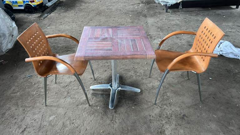 Table and chairs