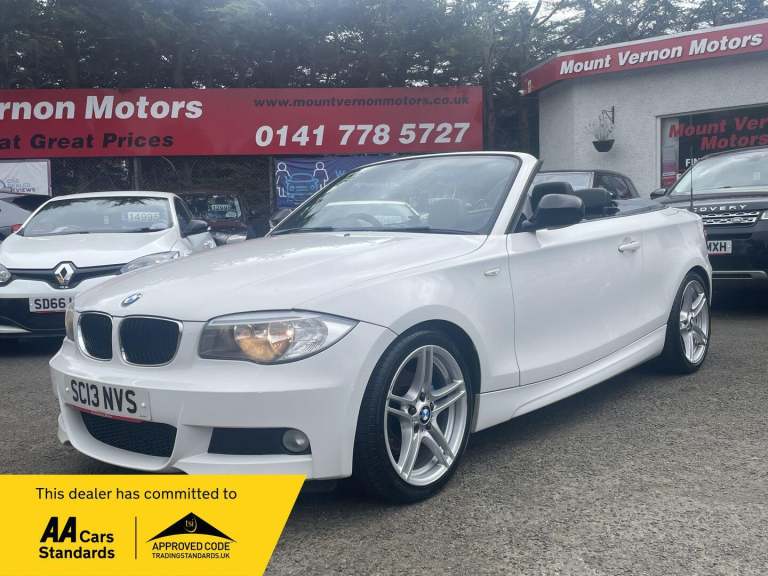 2013 BMW 1 Series 118d Sport Plus Edition 2dr CONVERTIBLE DIESEL Manual