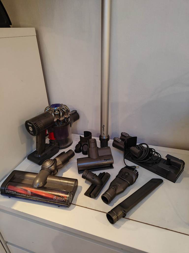 Dyson v6 cordless vacuum with new compatible battery. Had a refresh.  Can drop local for extra  