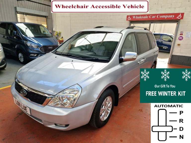  Kia Sedona WHEELCHAIR ACCESSIBLE 2.2 CRDi 2 5dr Auto Diesel