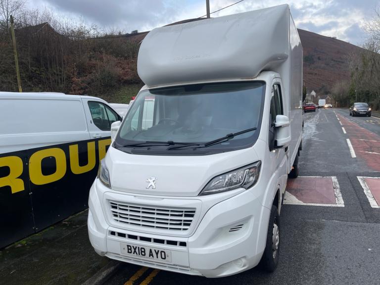 2018 Peugeot Boxer 2.0 BlueHDi LONG WHEEL BASE LUTON  130ps Luton Diesel Manual