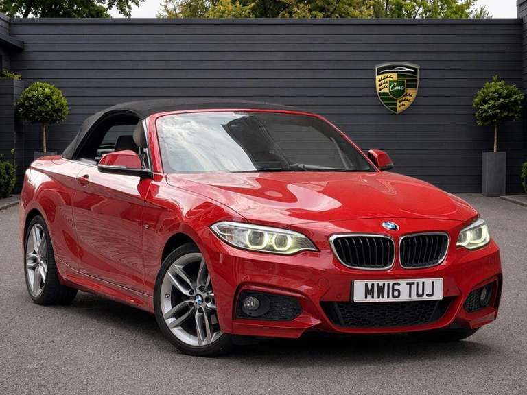 2016 BMW 2 Series 1.5 218i M Sport Euro 6 (s/s) 2dr CONVERTIBLE Petrol Manual