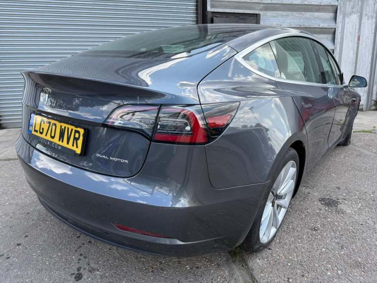 2021 70 REG TESLA MODEL 3 LONG RANGE AWD DAMAGED REPAIRABLE SALVAGE