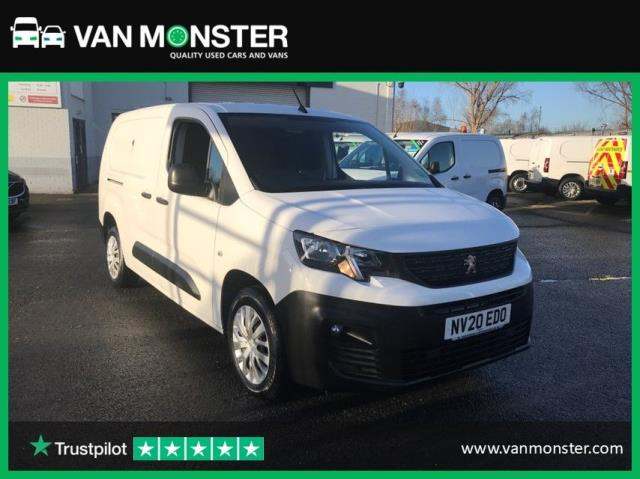 2020 Peugeot Partner L2 950 1.5BLUE HDI 100PS PROFESSIONAL EURO 6 Small Van Diesel Manual