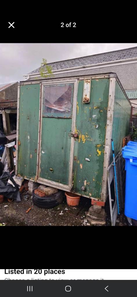 12x7 STORAGE TRAILER 
