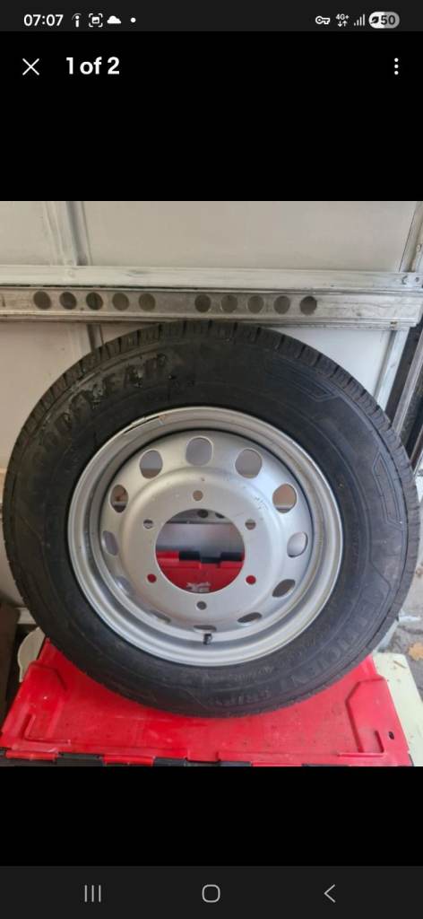 FORD TRANSIT 16" WHEEL RIM & TYRE 205/75/R16