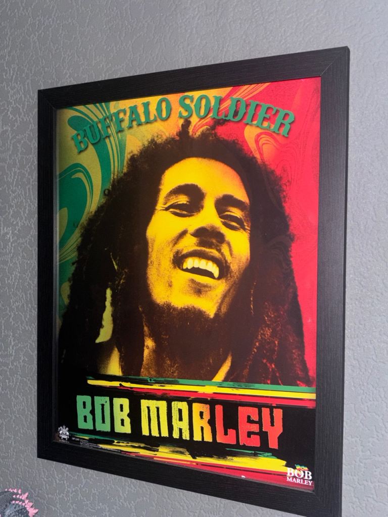 Bob Marley framed 