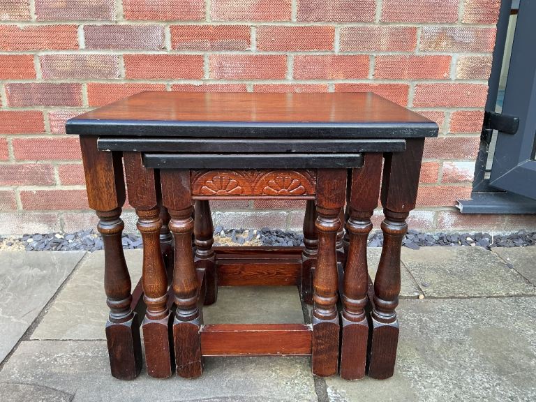 Nest of 3 side tables