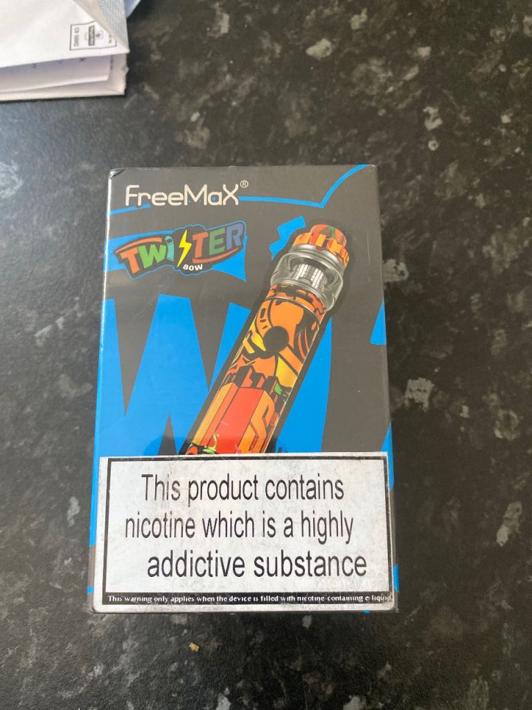 FreeMax Twister 80W Vape Kit - New in Box