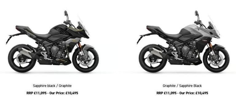 2026 New Un-Registered Triumph Tiger Sport 800 Motorcycle 