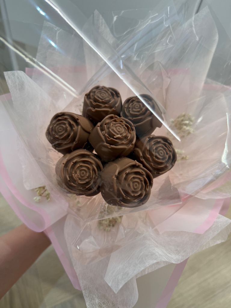 Chocolate rose bouquet teachers gift or other occasion 