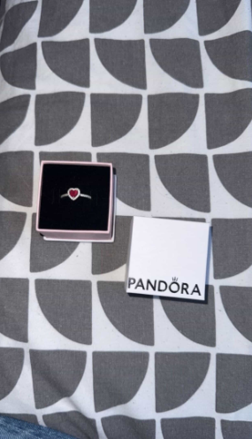 Pandora promise ring