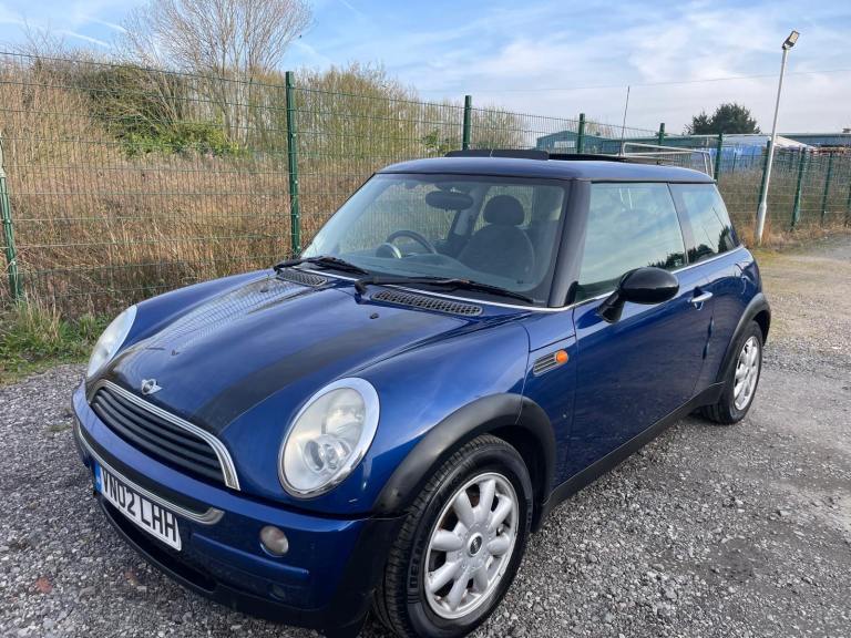 MINI ONE 1.6 PETROL 02 REG BLUE 3 DOOR MOT DECEMBER 7TH 2026 LOW INSURANCE 40+MPG