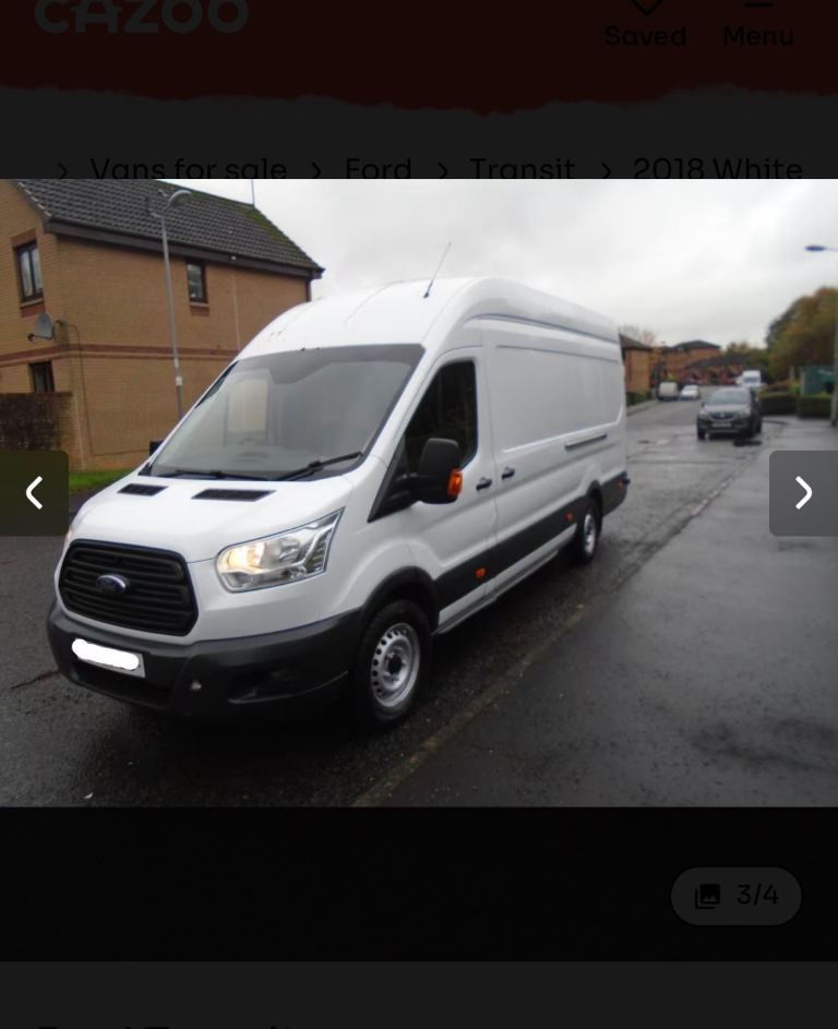 Ford, TRANSIT, Panel Van, 2018, Manual, 1996 (cc)