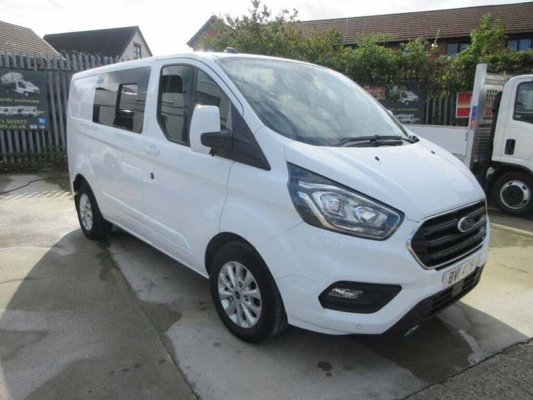 2021 FORD TRANSIT CUSTOM 2.0 280 ECOBLUE LIMITED 6 SEAT CREW VAN MANUAL L1 H1 EU