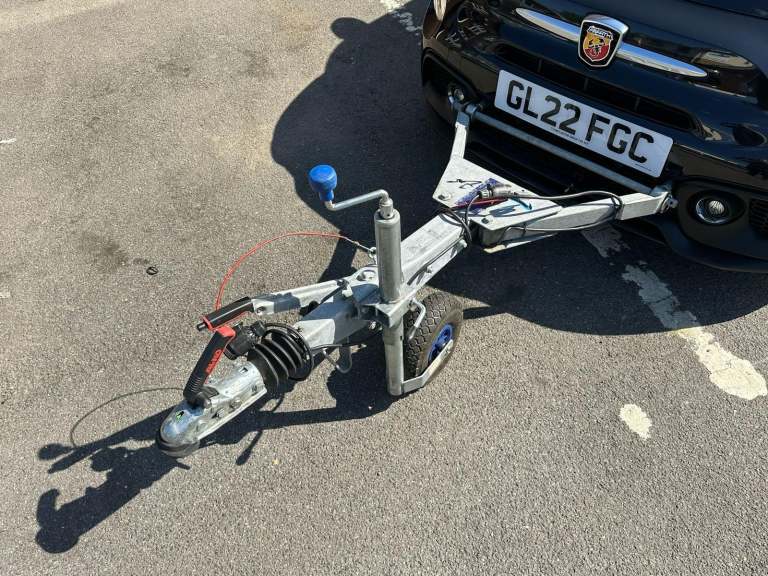 2022 Abarth 595C Turismo Convertible, Leather,Motorhome Tow Car (Braked) A Frame