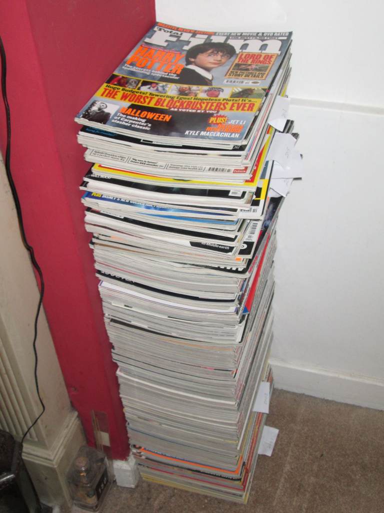 (GONE PENDING COLLECTION 22/2) FREE! Job Lot of 135 Total Film & Empire Movie Magazines