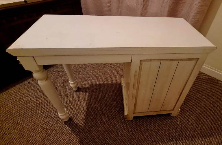 Large pine bedroom set, double wardrobe, chest of drawers and dressing table