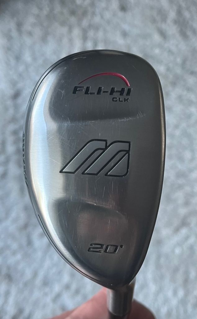 Mizuno 20 degree hybrid with brand new golf pride grip