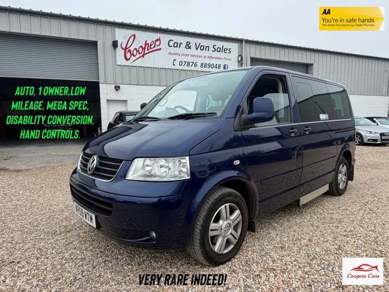 2009 Volkswagen Caravelle 2.5 TDI PD Executive 130 5dr Tip Auto MPV Diesel Automatic
